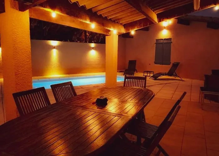 Charmante Villa A Tourbes Pres Du Cap D'Agde Villa